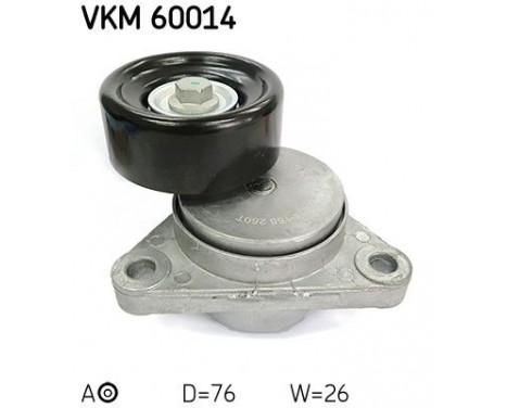 Tensioner Pulley, v-ribbed belt VKM 60014 SKF