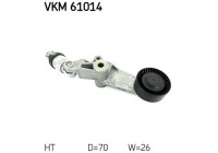 Tensioner Pulley, v-ribbed belt VKM 61014 SKF