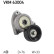 Tensioner Pulley, v-ribbed belt VKM 63004 SKF