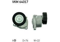 Tensioner Pulley, v-ribbed belt VKM 64017 SKF