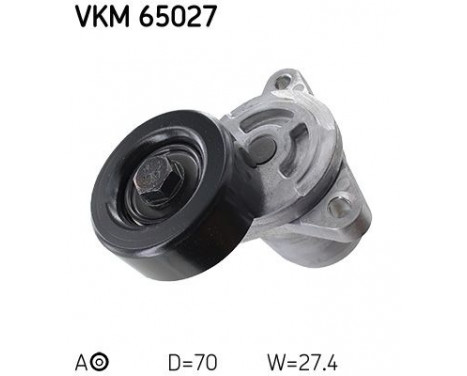 Tensioner Pulley, v-ribbed belt VKM 65027 SKF