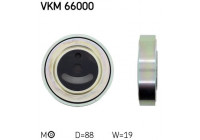 Tensioner Pulley, v-ribbed belt VKM 66000 SKF