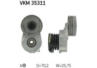 Tensioner Pulley, v-ribbed belt