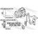 Tensioner Pulley, v-ribbed belt