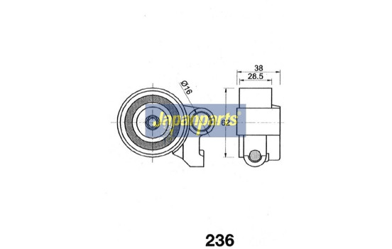 Tensioner, timing belt, Image 2