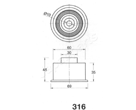 Tensioner, timing belt, Image 2
