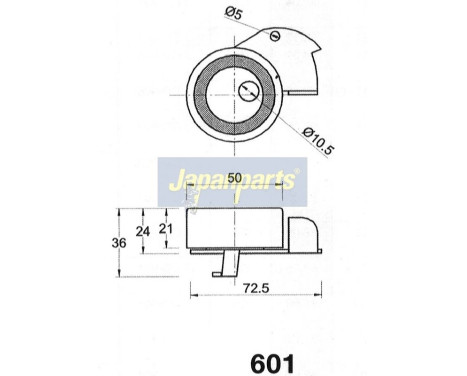 Tensioner, timing belt, Image 2