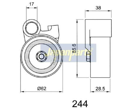 Tensioner, timing belt, Image 2