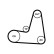 Multi-belt set NISSAN/RENAULT 6PK1130K2 Contitech, Thumbnail 3