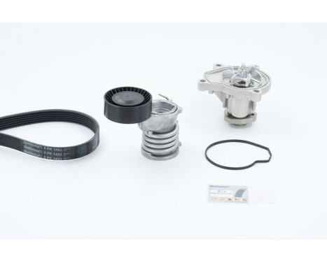 Multi-belt set + water pump 6PK1453WP1 Contitech, Image 3