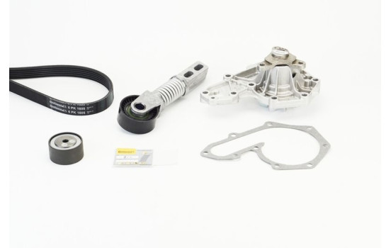 Multi-belt set + water pump 6PK1605WP1 Contitech, Image 2