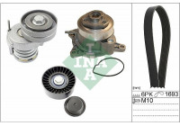 Multi-belt set + water pump