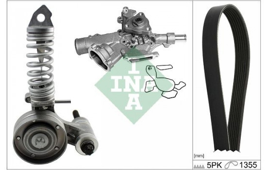 Multi-belt set + water pump