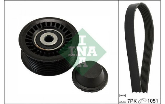 Poly V-belt set