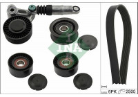 Poly V-belt set