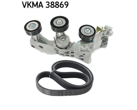 Poly V-belt set