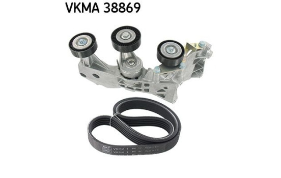 Poly V-belt set