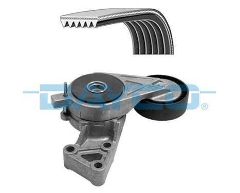 Poly V-belt set