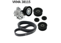 Poly V-belt set