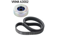 Poly V-belt set