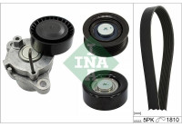 Poly V-belt set