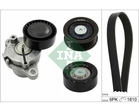 Poly V-belt set