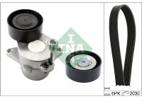 Poly V-belt set