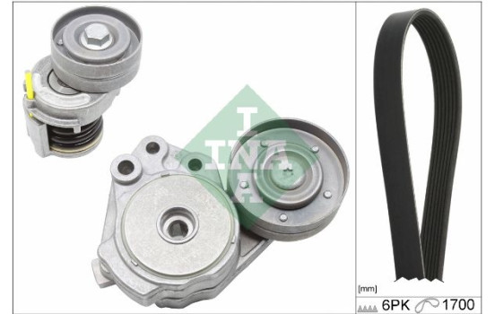 Poly V-belt set