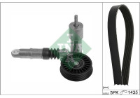 Poly V-belt set