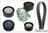 Poly V-belt set