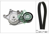Poly V-belt set