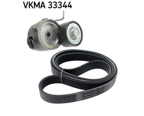 Poly V-belt set