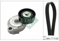 Poly V-belt set