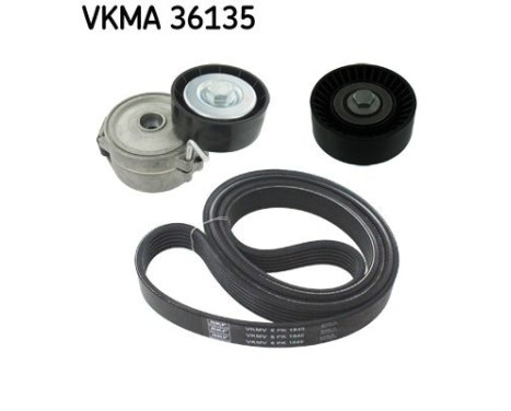 Poly V-belt set