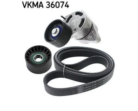 Poly V-belt set