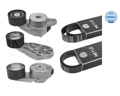 Poly V-belt set