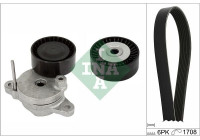 Poly V-belt set