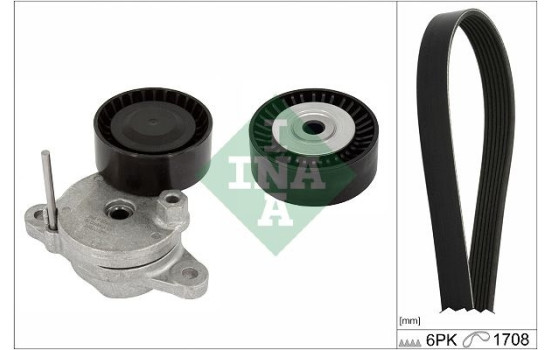 Poly V-belt set