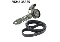 Poly V-belt set