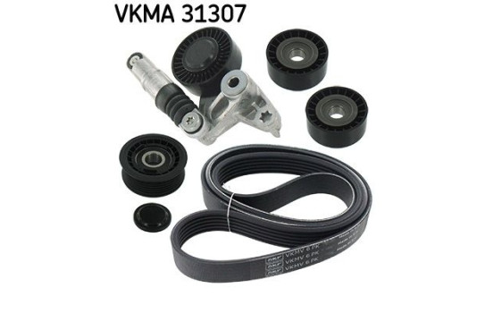 Poly V-belt set