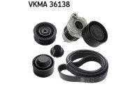 Poly V-belt set