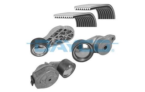 Poly V-belt set