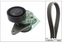 Poly V-belt set
