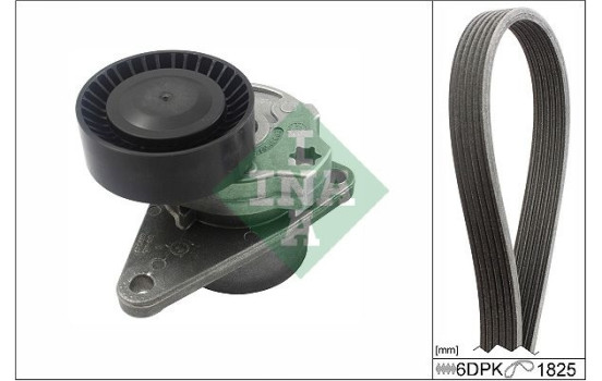 Poly V-belt set