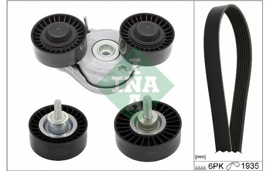 Poly V-belt set