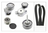 Poly V-belt set