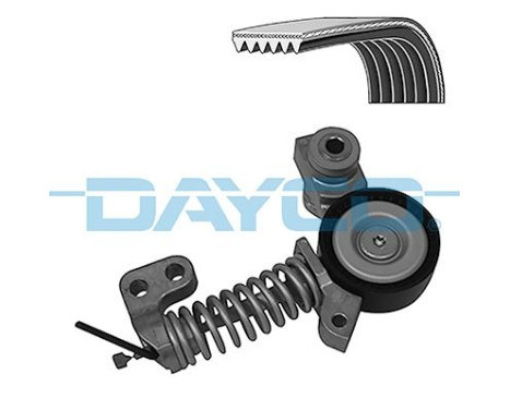 Poly V-belt set