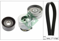 Poly V-belt set