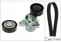 Poly V-belt set