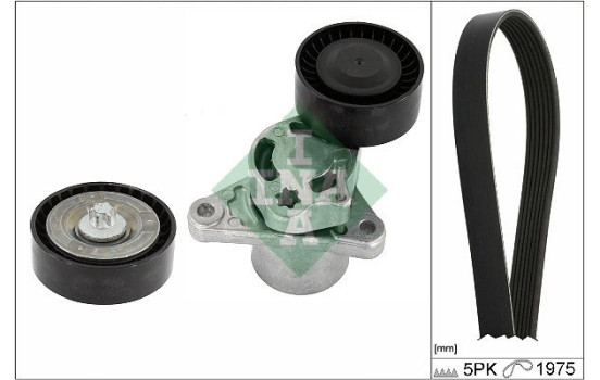 Poly V-belt set